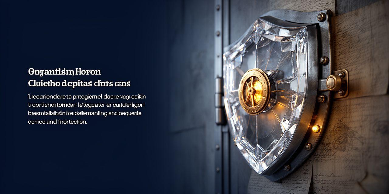 Secure data management and digital privacy concept